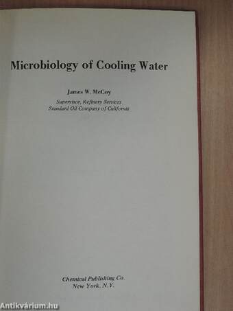 Microbiology of Cooling Water