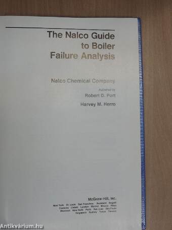 The Nalco Guide to Boiler Failure Analysis