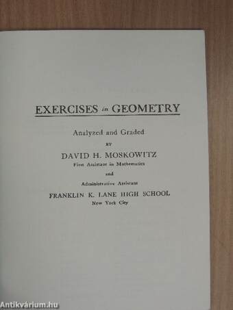 The Blue Book of Plane Geometry