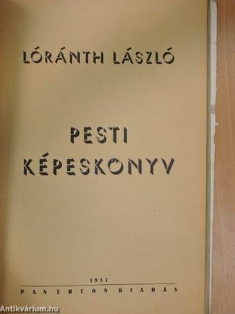 Pesti képeskönyv