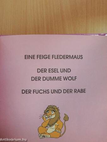 Eine feige Fledermaus/Der Esel und der dumme Wolf/Der Fuchs und der Rabe