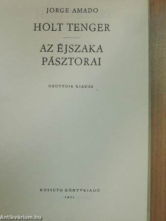 Holt tenger/Az éjszaka pásztorai