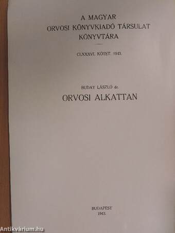 Orvosi alkattan