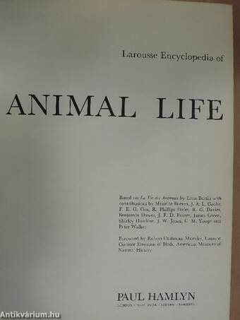 Larousse Encyclopedia of Animal Life