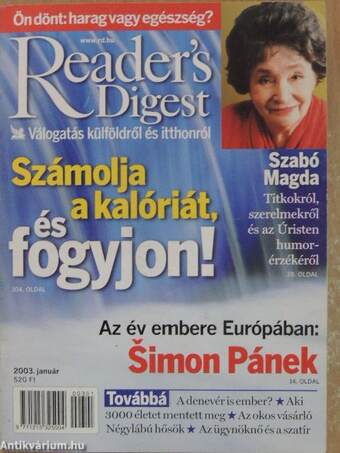 Reader's Digest 2003. január-december