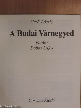 A Budai Várnegyed