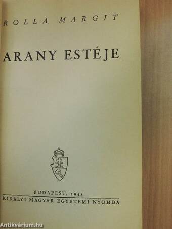 Arany estéje