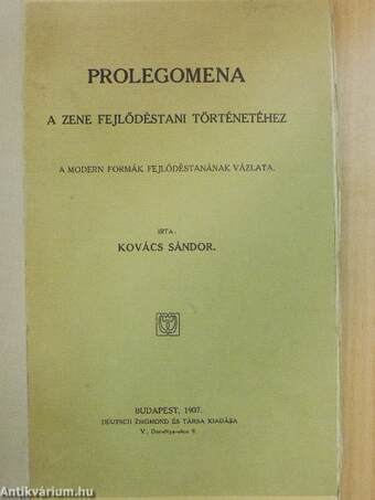 Prolegomena