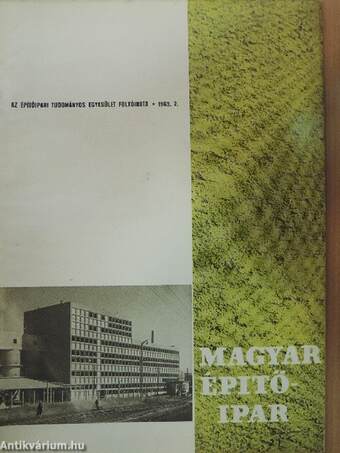 Magyar Építőipar 1963/2.