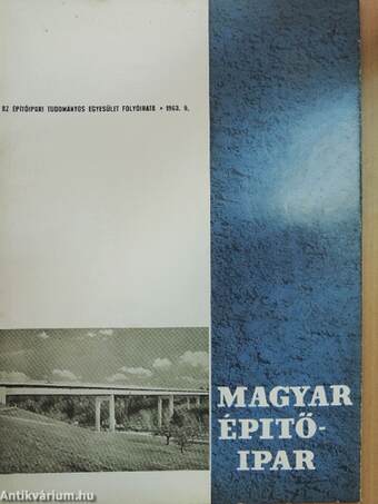 Magyar Építőipar 1963/9.