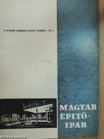 Magyar Építőipar 1962/1.