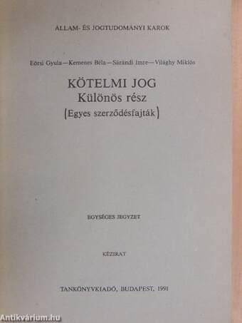 Kötelmi jog