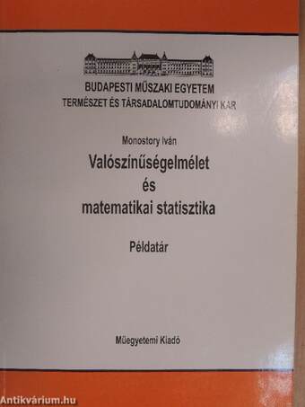 Valószínűségelmélet és matematikai statisztika