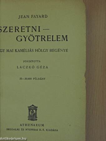 Szeretni - gyötrelem