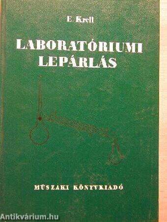 Laboratóriumi lepárlás