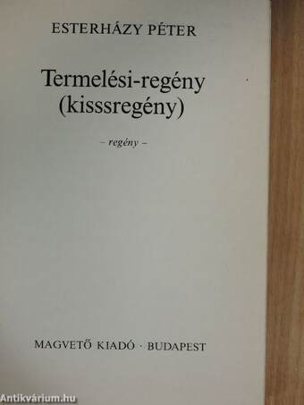 Termelési-regény 