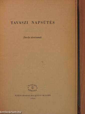 Tavaszi napsütés