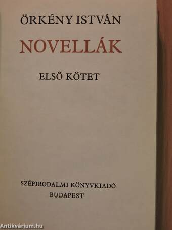 Novellák 1-2.