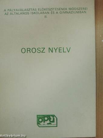 Orosz nyelv