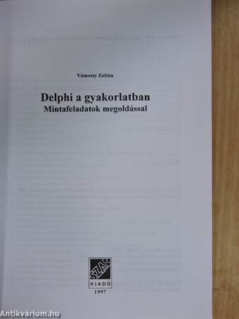 Delphi a gyakorlatban