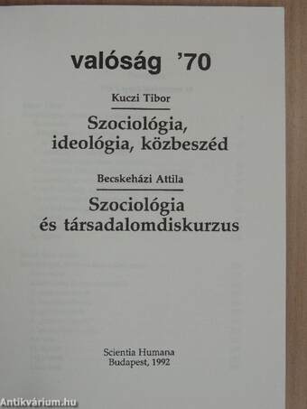 Valóság '70