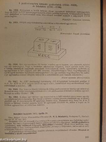 Középiskolai matematikai lapok 1971. (nem teljes évfolyam)