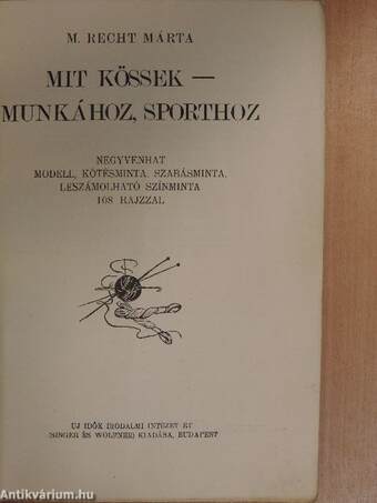 Mit kössek - munkához, sporthoz?