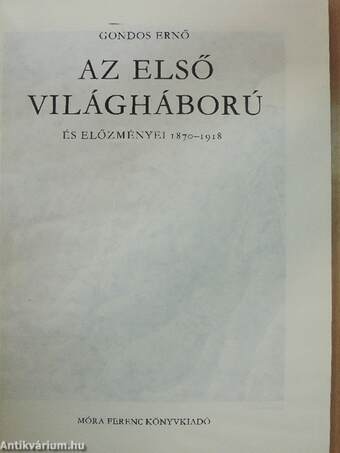 Az első világháború