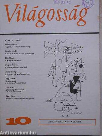 Világosság 1986. október