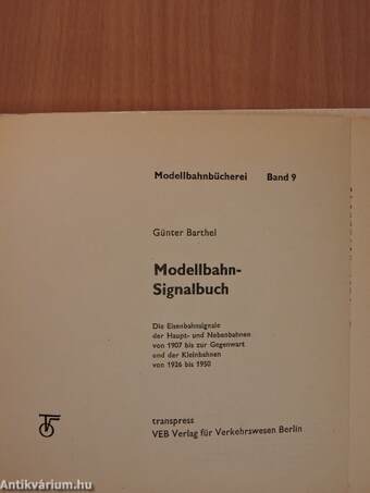 Modellbahn-Signalbuch