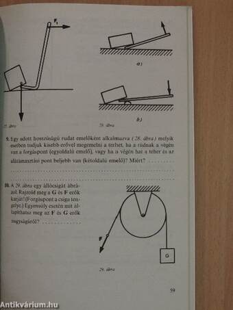 Fizika munkafüzet és feladatlap I.