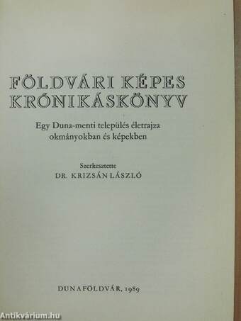 Földvári képes krónikáskönyv