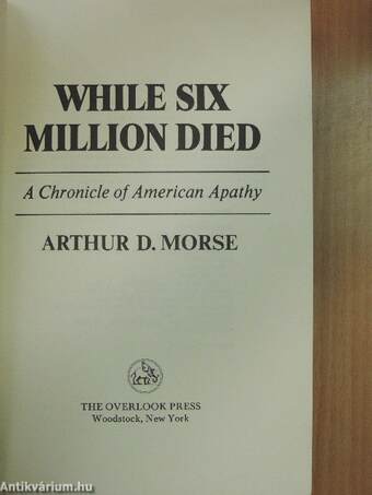 While Six Million Died