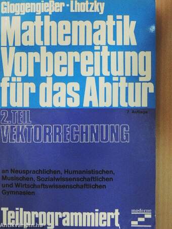 Mathematik - vorbereitung für das Abitur