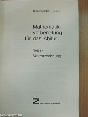 Mathematik - vorbereitung für das Abitur