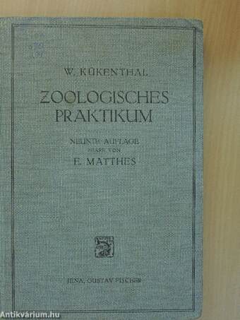 Leitfaden für das Zoologische Praktikum