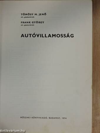 Autóvillamosság