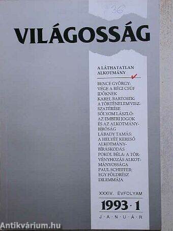 Világosság 1993. január