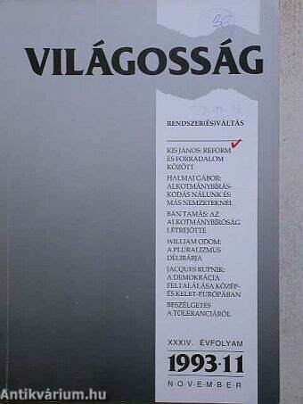 Világosság 1993. november