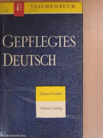 Gepflegtes Deutsch