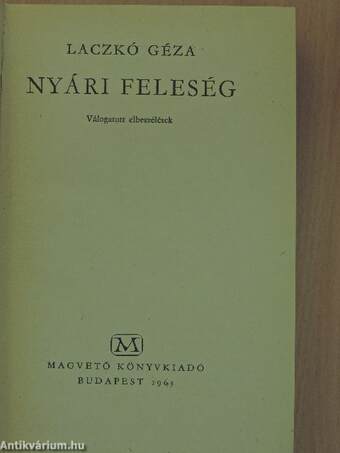 Nyári feleség