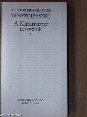 A Karamazov testvérek I-II.