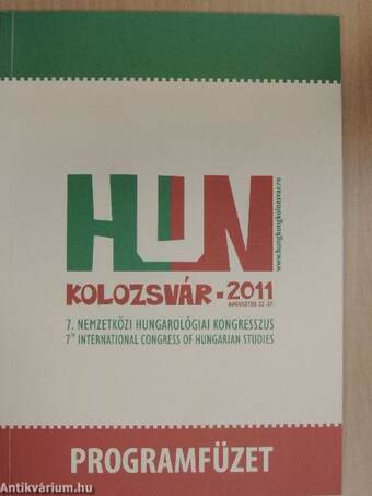 HUN - 7. Nemzetközi Hungarológiai Kongresszus Programfüzet