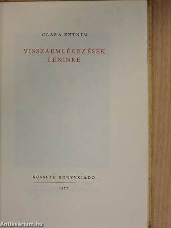 Visszaemlékezések Leninre