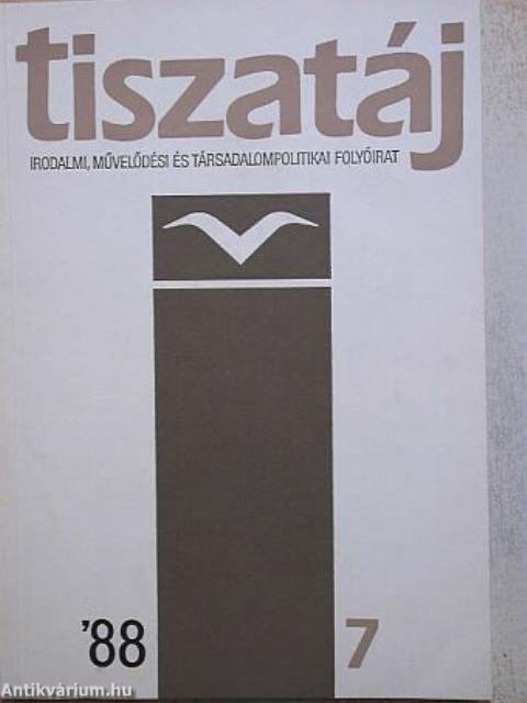 Tiszatáj 1988. július