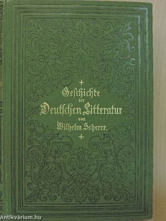 Geschichte der Deutschen Litteratur (gótbetűs)