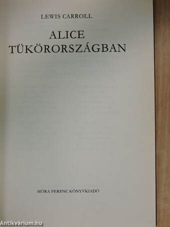 Alice Tükörországban