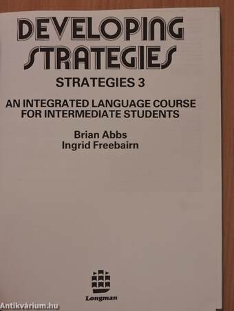 Developing Strategies 3. - Students' Book