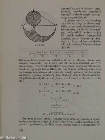 Fejezetek a matematika történetéből