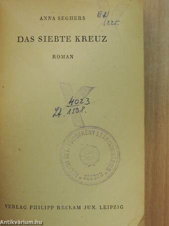 Das siebte Kreuz